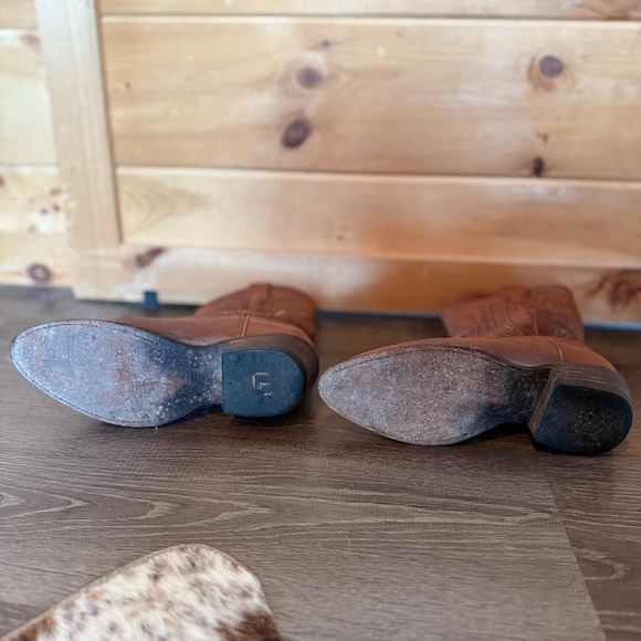 Tecovas Brown Heeled Boots - Picture 5 of 7